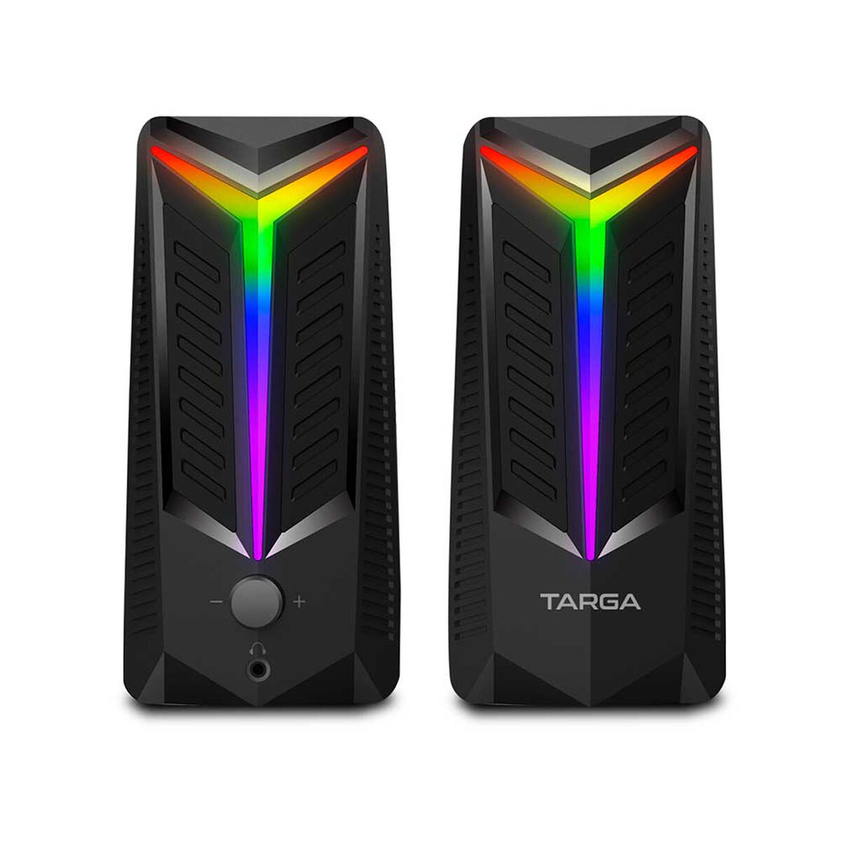 Parlantes Gamer para PC Targa Alpha Negros