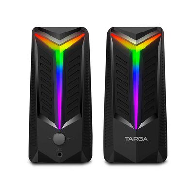 Parlantes Gamer para PC Targa Alpha Negros