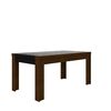 Juego de Comedor Decocasa Lorenzi 6 Sillas Nogal Negro Beige