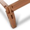 Cama Europea CIC King OAK Premium + 2 Almohadas Viscoelásticas