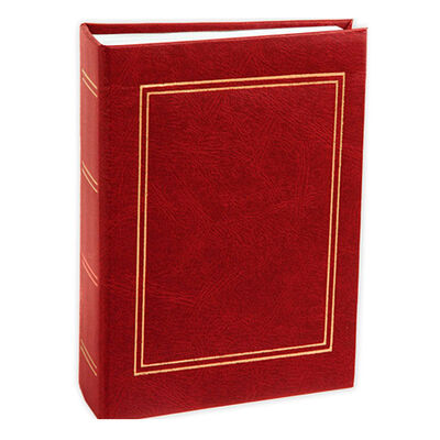 Imagen 1 del producto Álbum Vgo Liso Económico Burdeo 100 Fotos