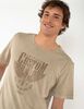 Polera Algodón Con Estampado Manga Corta Fiorucci