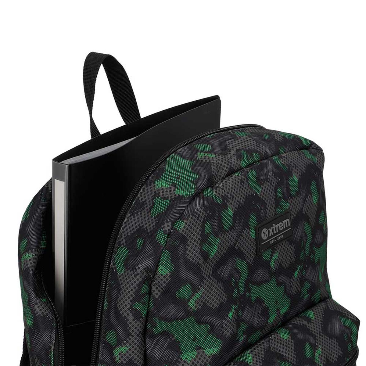 Triple Pack 6XT Mochila Ni&ntilde;o Xtrem Verde Militar