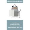 Mochila Maternal con Monedero y Colgador Lubabycas Gris