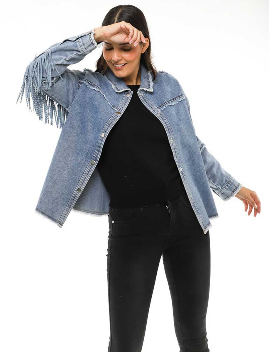 Chaqueta Denim Mujer Zibel
