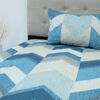 Quilt Doral Hotpress Estampado 1,5 Plazas Flechas
