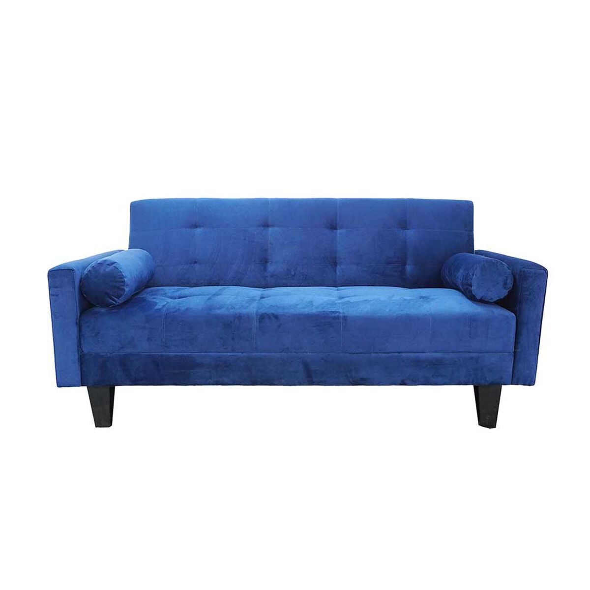 Sofá Cama Deco Class Esparta 3 Cuerpos Azul