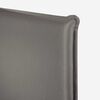 Cama Europea Rosen Base Dividida King Tempo + Respaldo Maurice Gris