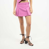 Falda Short Mini Mujer Zibel Morado