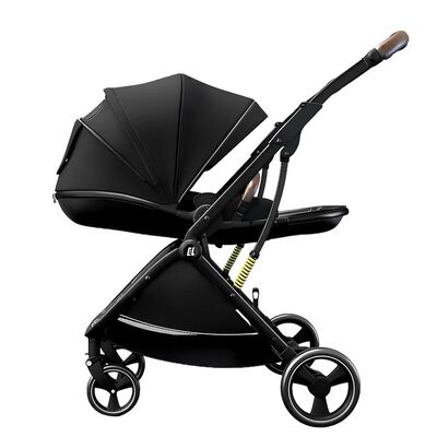 Imagen 1 del producto Coche de Paseo Modo Apego y Panorámico Negro Lubabycas