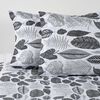 Juego de Sábanas Estampado Elements & Co 200 Hilos 2 Plazas BlackNature