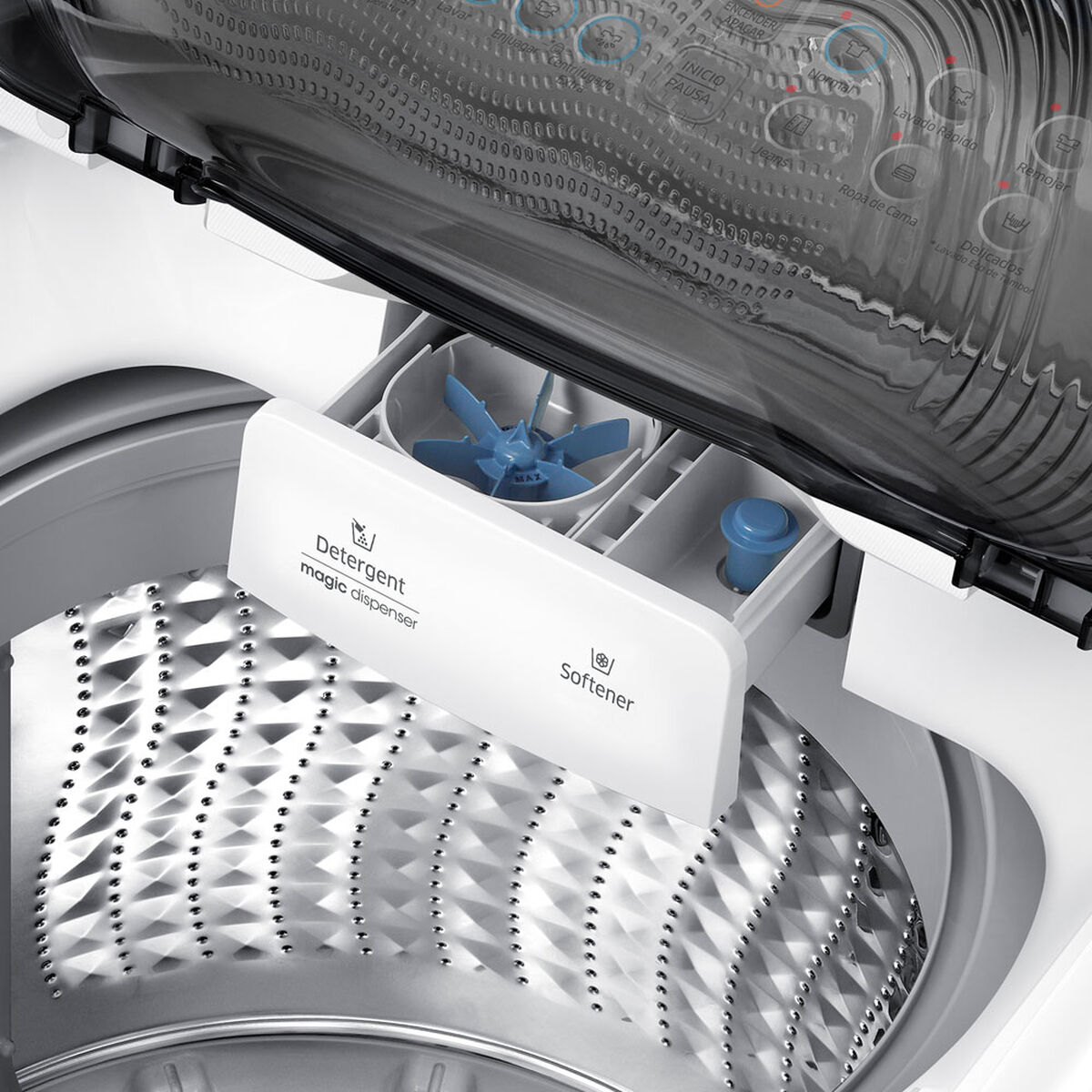 Lavadora Automática Samsung WA12J5712LW 12 kg
