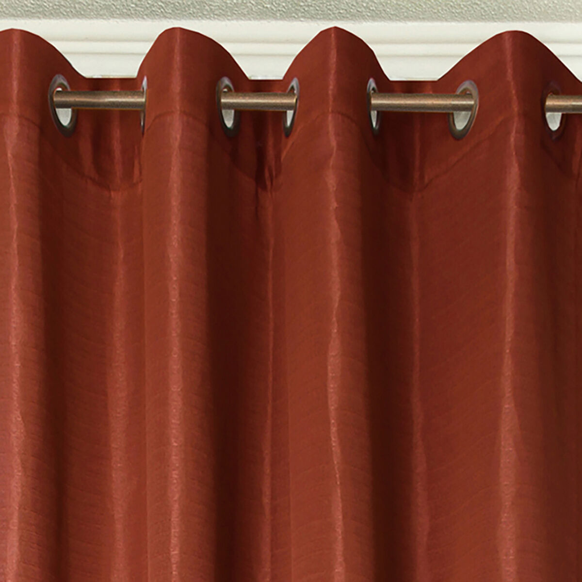 Combo Cortinas Doral Tabatha 220 x 140 cm Terracota