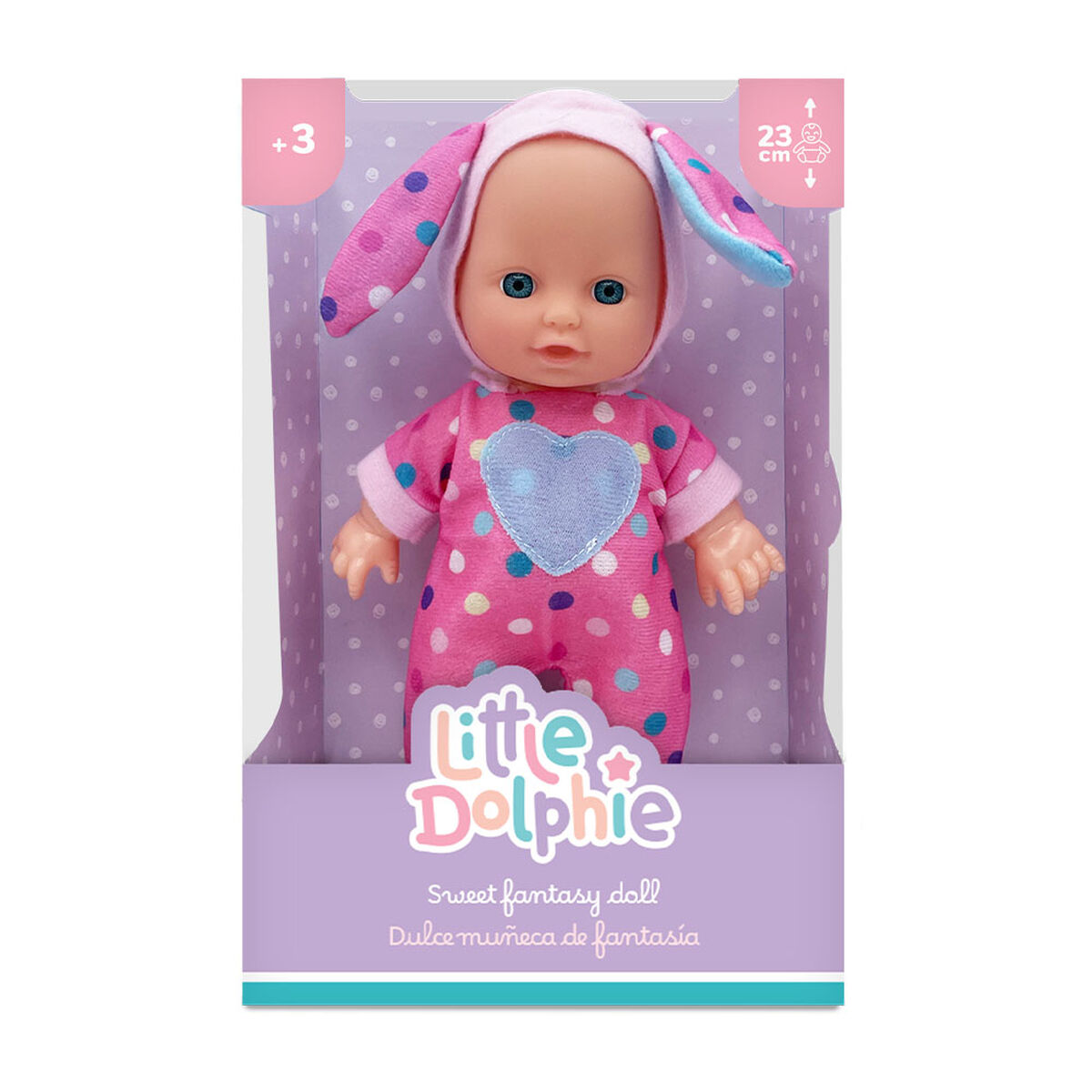 Mu&ntilde;eca Sweet Fantasy Colores Surtidos Little Dolphie