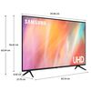 LED 43" Samsung UN43AU7090 Smart TV 4K UHD