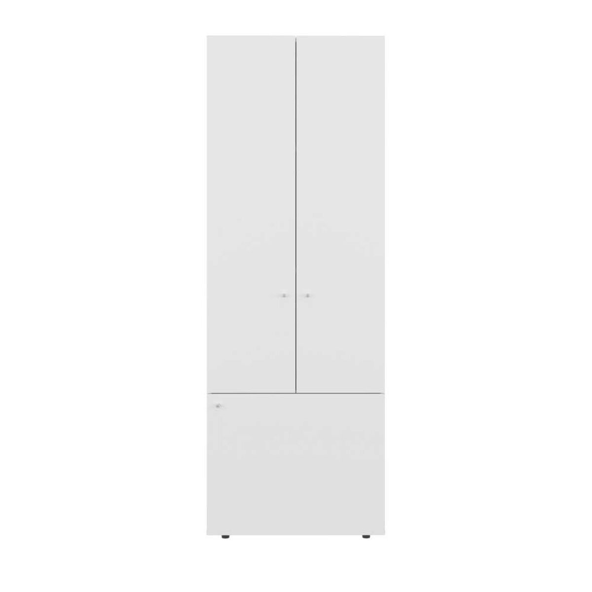 Combo Closet Tuhome 7 Puertas + M&oacute;dulo Superior Dreams Blanco
