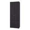 Combo Closet Tuhome 7 Puertas con Colgador + M&oacute;dulo Superior Dreams Wengue