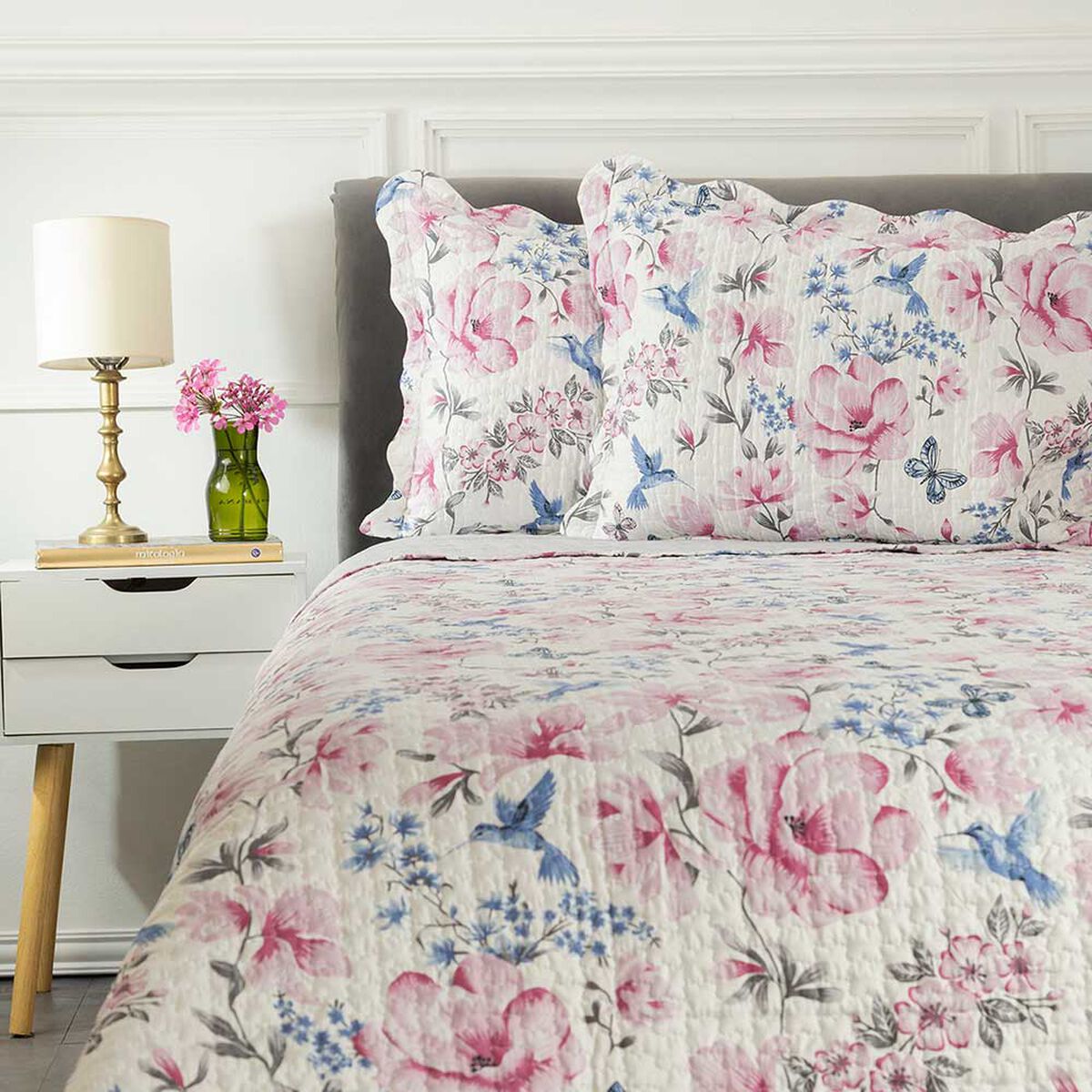Cubrecama Estampado Dreams King Camille