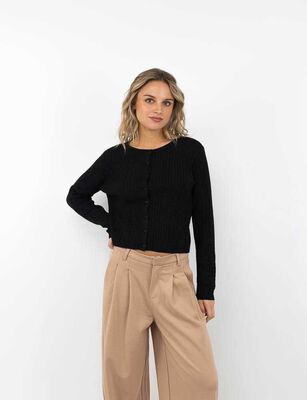 Imagen 1 del producto Sweater Mujer Icono Negro
