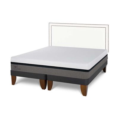 Imagen 2 del producto Cama Europea CIC Base Dividida 2 Plazas Balance + Respaldo Danubio