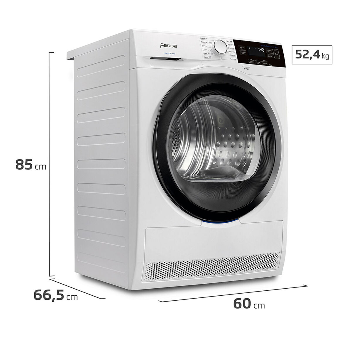 Secadora de Ropa Fensa Europe 8D 8 kg.