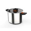 Batería de Cocina Acero Inoxidable Simple Cook Pocket Lyon 6 Piezas