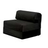 Sof&aacute; Cama Latam Home Velvet Siena 1 Cuerpo Negro