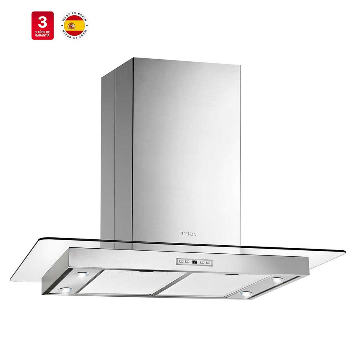 Campana Teka DG3 985 Cristal Inox