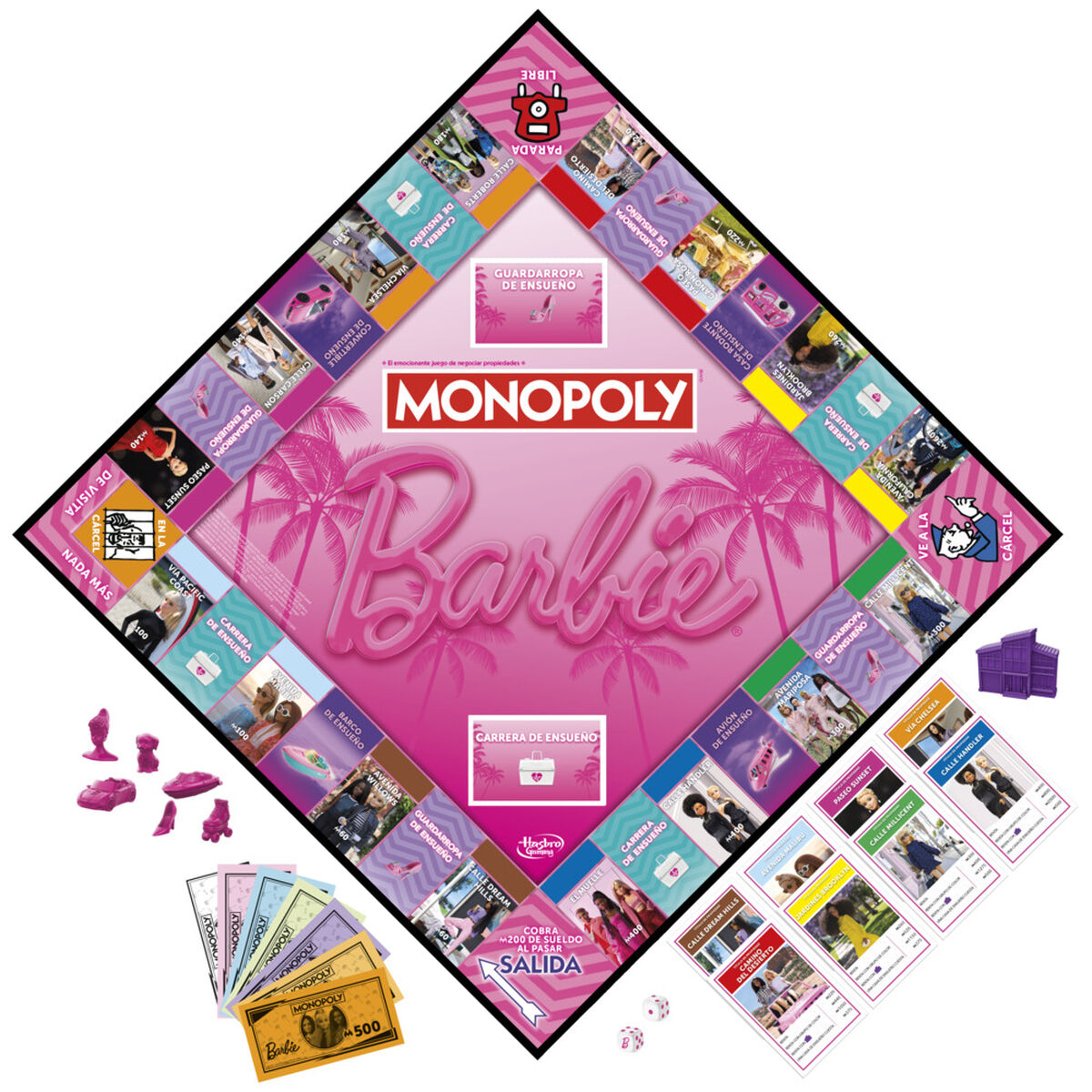 Juego de Mesa Barbie Monopoly