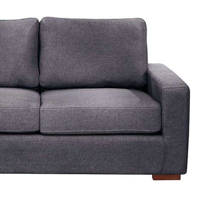 Imagen 2 del producto Sofá Seccional Izquierdo Latam Home Livorno 3 Cuerpos Gris Oscuro