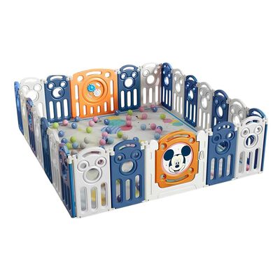 Corral 1.8*2.1m Naranjo con Alfombra Lubabycas