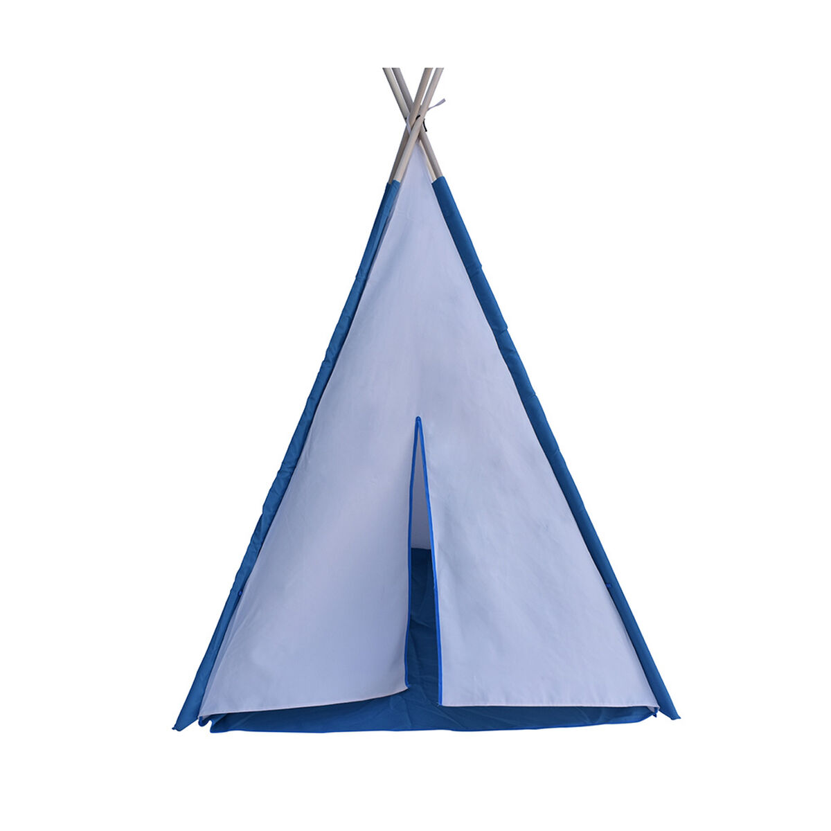 Tienda Carpa Teepe Gamepower Blanco/Azul 120X120X150 cm
