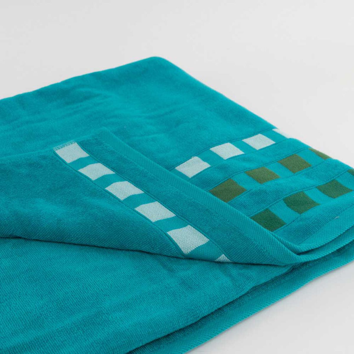 Toalla de Playa Jacquard Casanova Teal 86 x 160 cm.