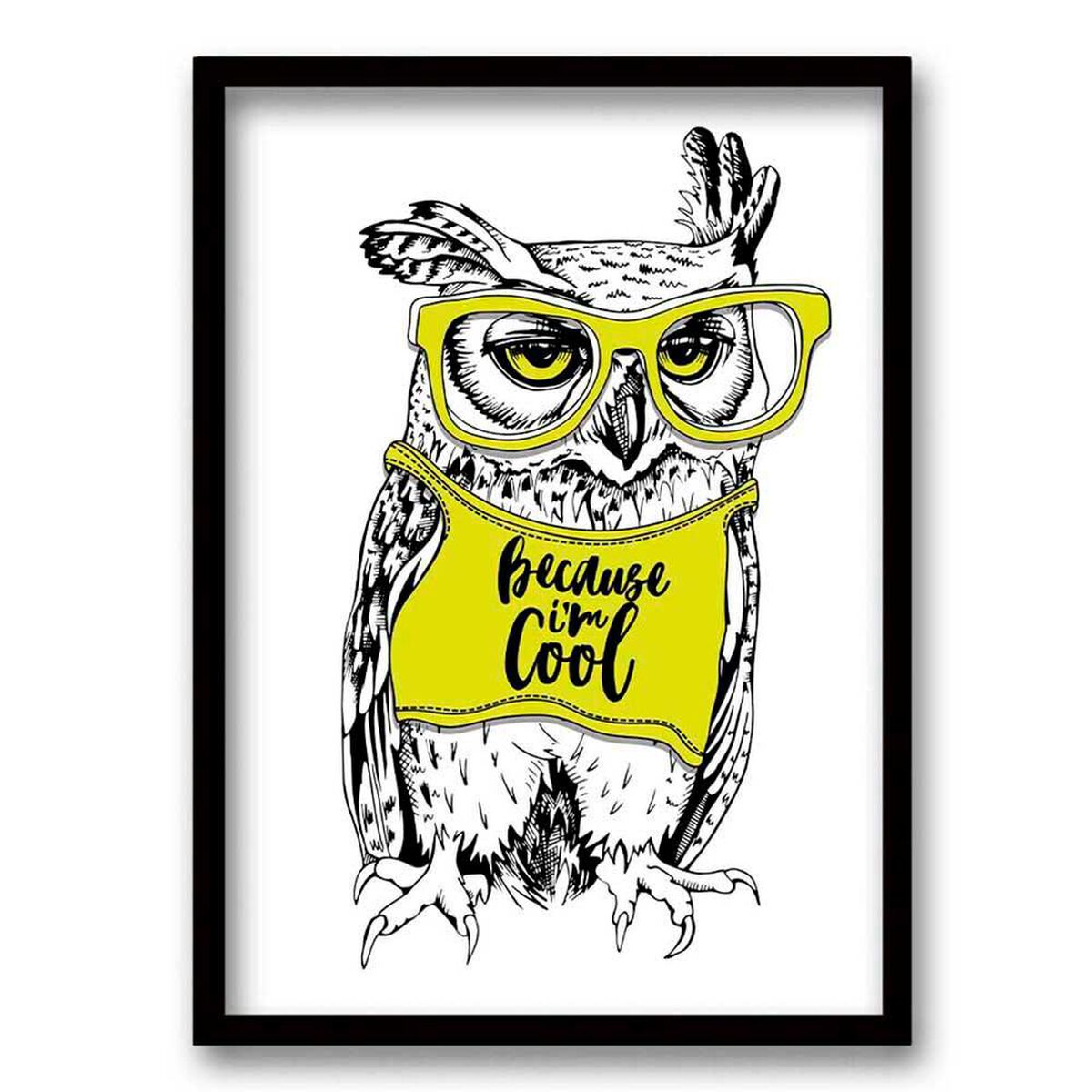 Cuadro Decorativo Retela B&uacute;ho Fl&uacute;o 40 x 30 cm