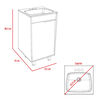 Mueble Lavamanos Carter Piso Duna-Blanco