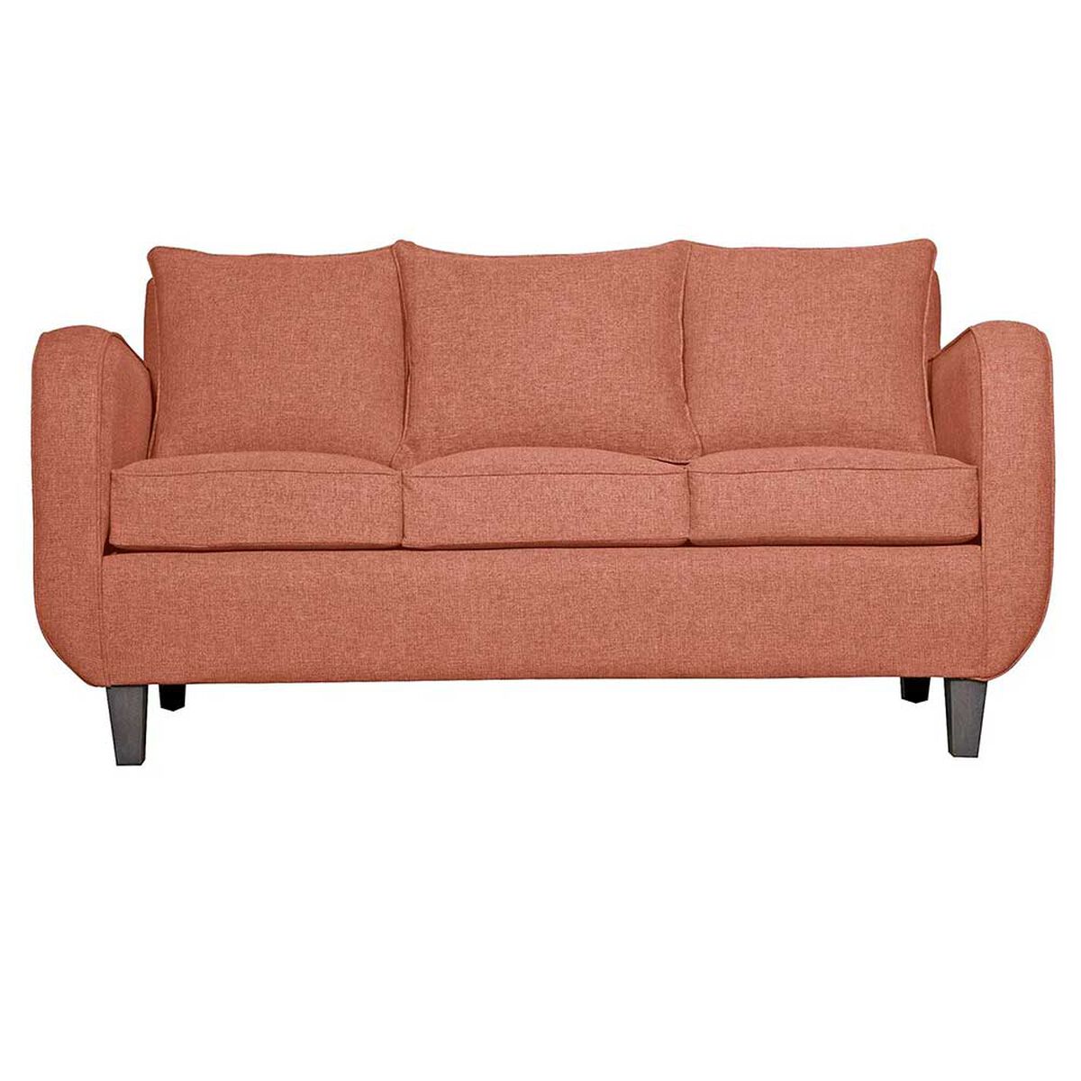 Juego de Living Ruzam Mobel Cronos Sof&aacute; 3 Cuerpos + Dos Sillones 1 Cuerpo Lino Terracota