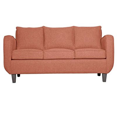 Imagen 2 del producto Juego de Living Ruzam Mobel Cronos Sofá 3 Cuerpos + Dos Sillones 1 Cuerpo Lino Terracota