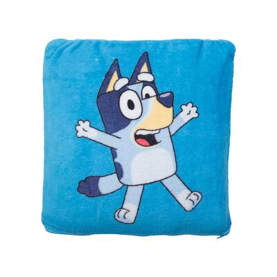 Imagen 1 del producto Manta Cojín de Poliéster Bluey 120 x 200 cm. Azul