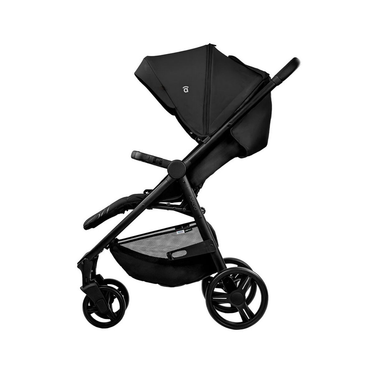 Coche Stroller Iconic Black Asalvo