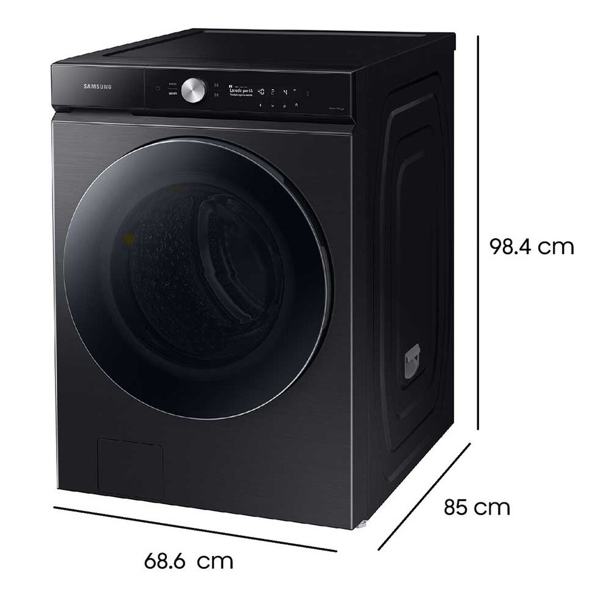 Lavadora Automática Samsung WF25B9600K 25 kg.