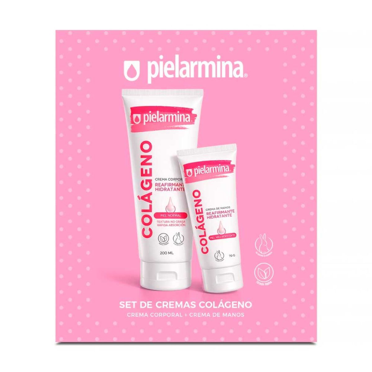 Set de Cremas Pielarmina Col&aacute;geno Cuerpo y Manos