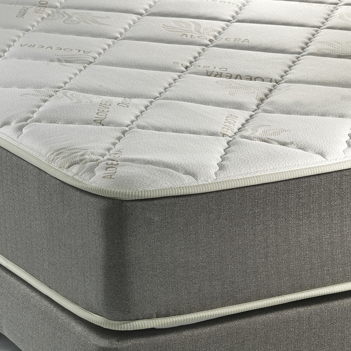 Cama Europea Celta 2 Plazas Aloe Vera