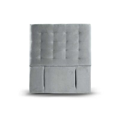 Imagen 1 del producto Respaldo Latam Home 1,5 Plazas Napoles Tela Velvet Gris