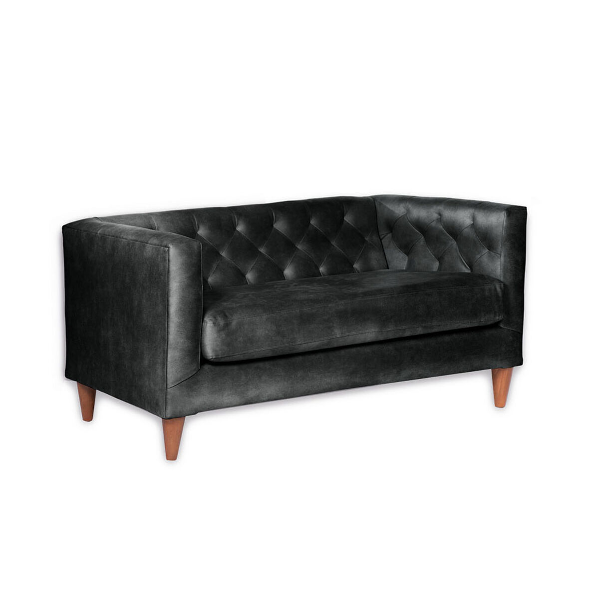 Sof&aacute; Latam Home Brescia 2 Cuerpos Negro