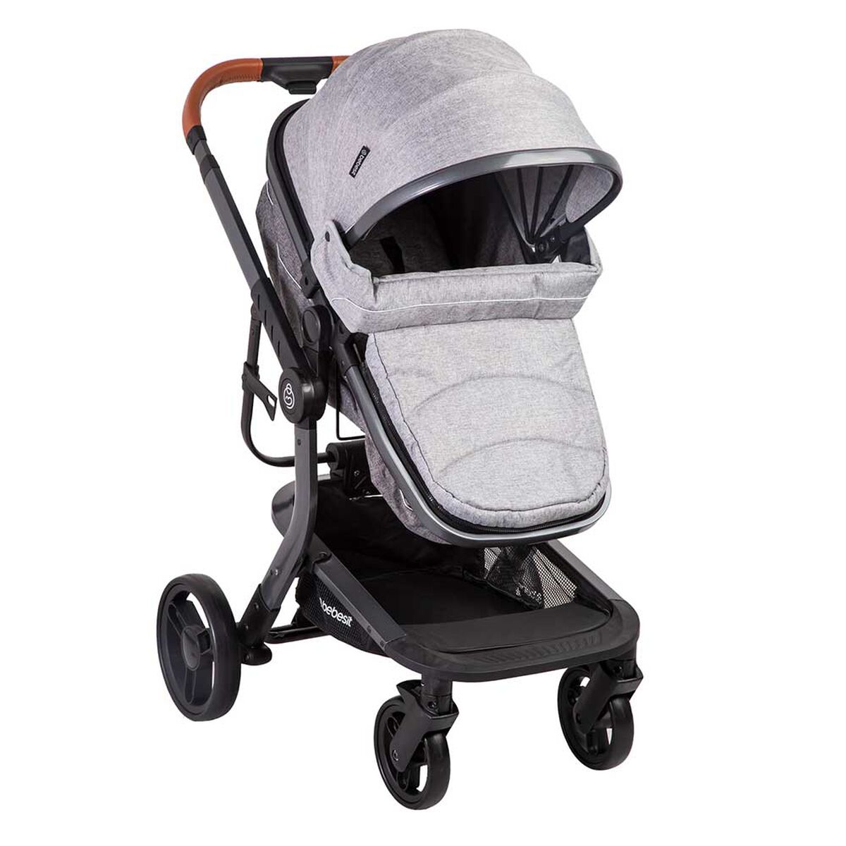 Coche Travel System con Silla y Base de Auto Bebesit