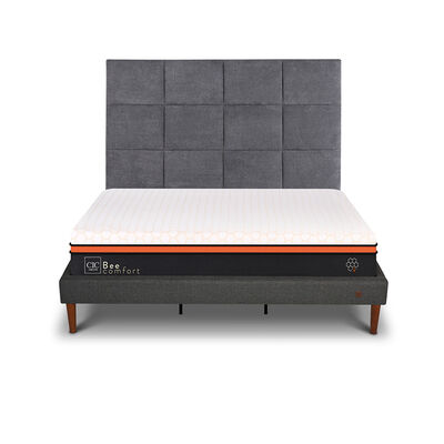 Cama Europea Curve CIC King Bee Comfort + Respaldo