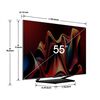 Mini LED 55'' Hisense 55U7N Smart TV 4K