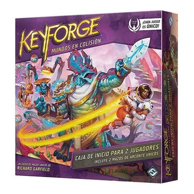 Imagen 1 del producto Mundos en Colisión Caja de Inicio para 2 Jugadores Keyforge Fantasy Flight Games
