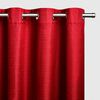Set 2 Cortinas Blackout American Family 220 x 140 cm Burdeo