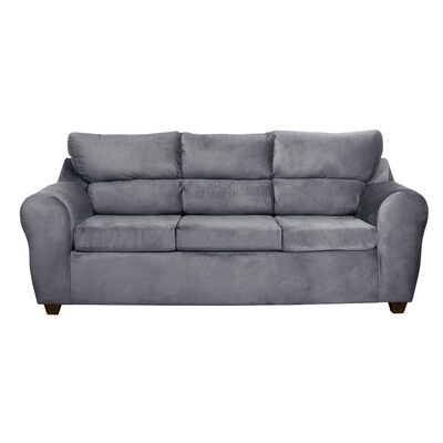 Sofá Mexx Muebles Dubai 3 Cuerpos Gris
